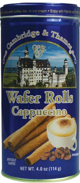 Cambridge & Thames Chocolate Wafer Rolls 4oz