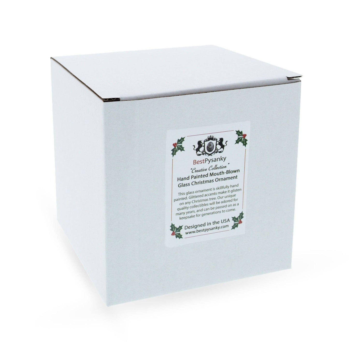 Artist's Color Palette Glass Ornament