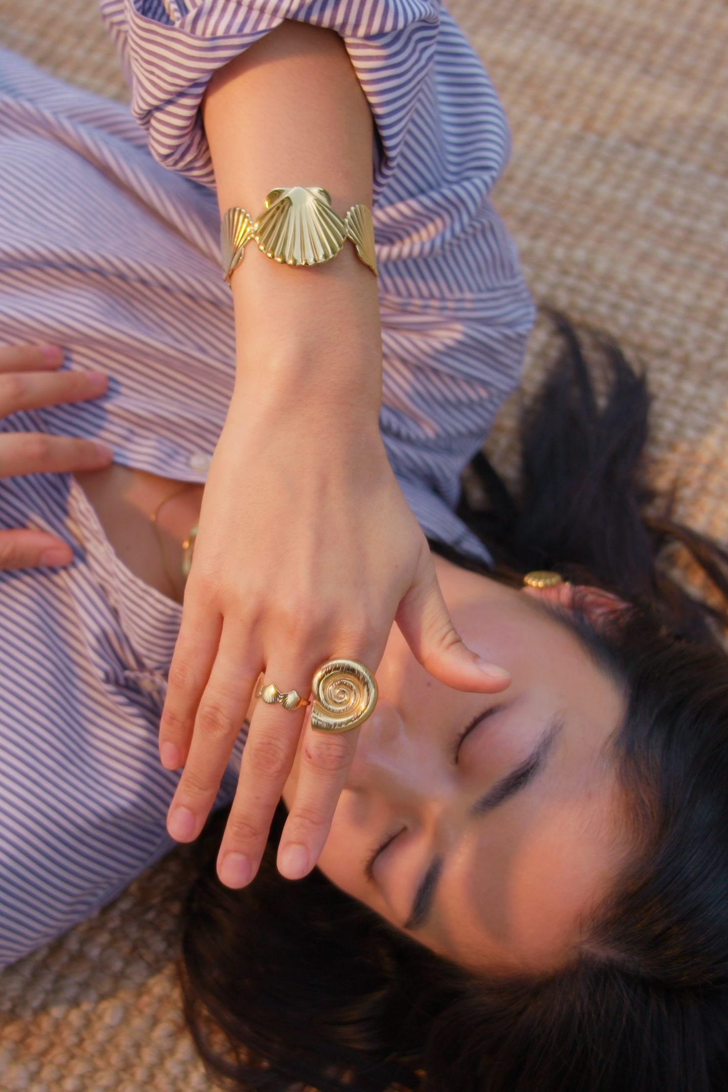 Shore Thing Ring - 18K Gold Plated