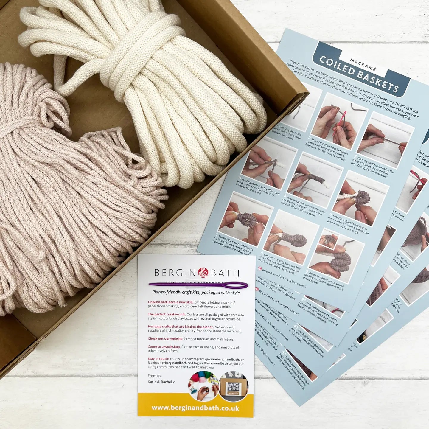 Macrame Basket Kit - Bergin & Bath