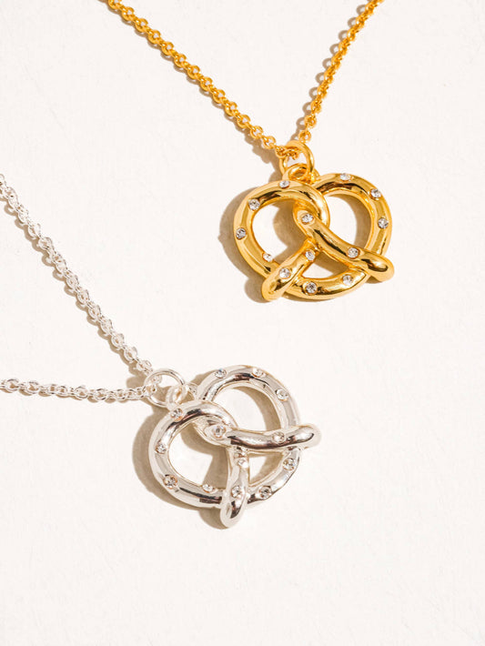 Berneen Vintage Pretzel Necklace