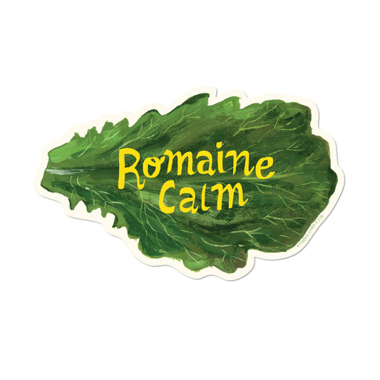 Romaine Calm sticker
