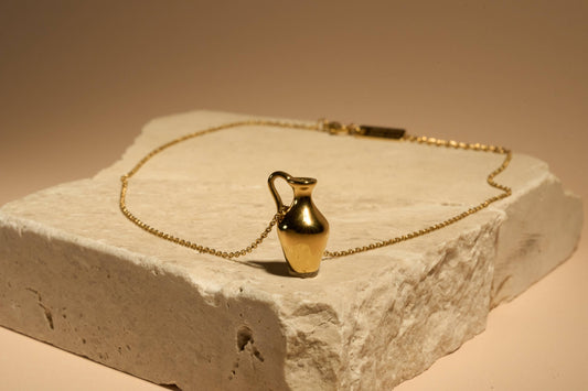Pitcher This Necklace - 18K Gold Plated