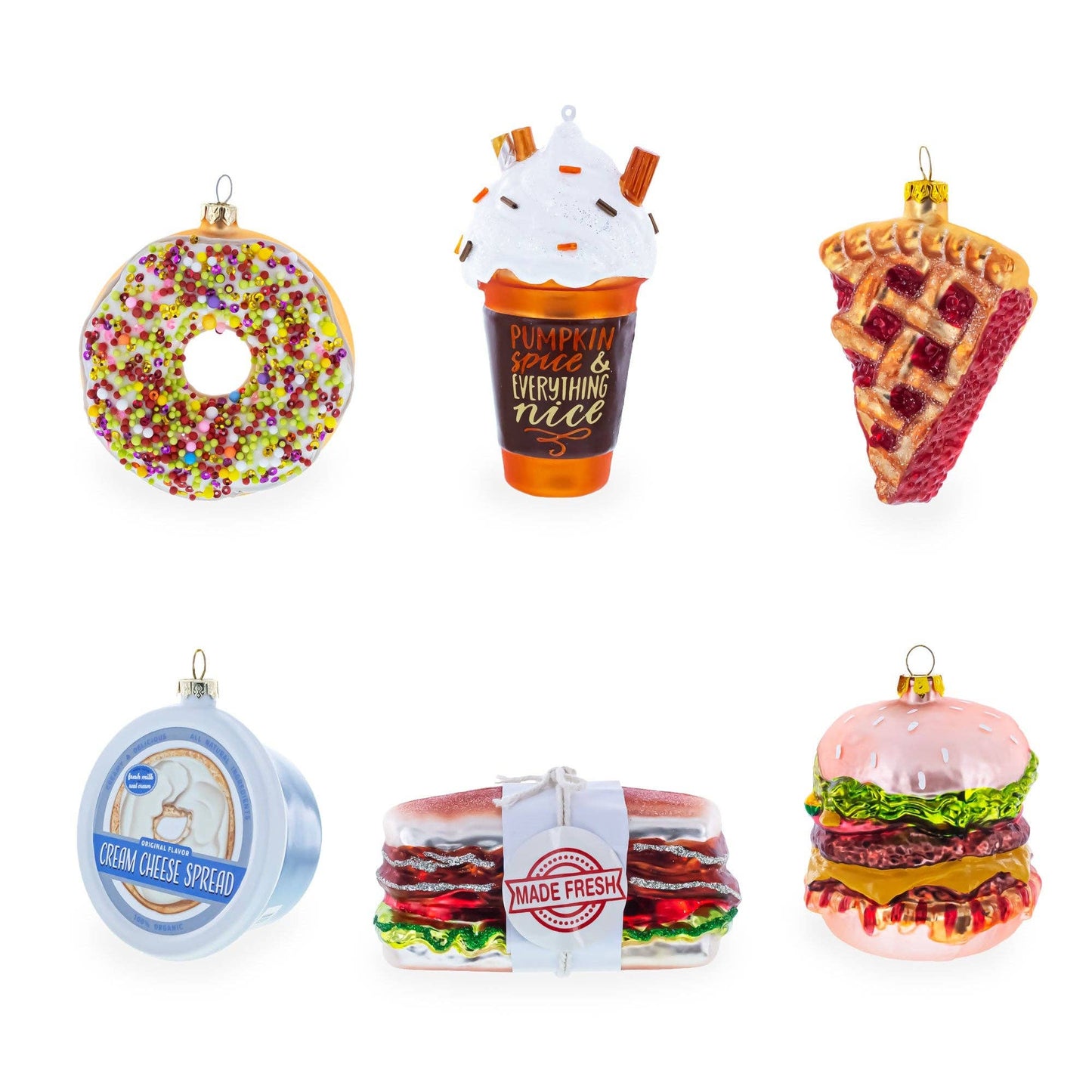 Pomegranate Glass Ornament