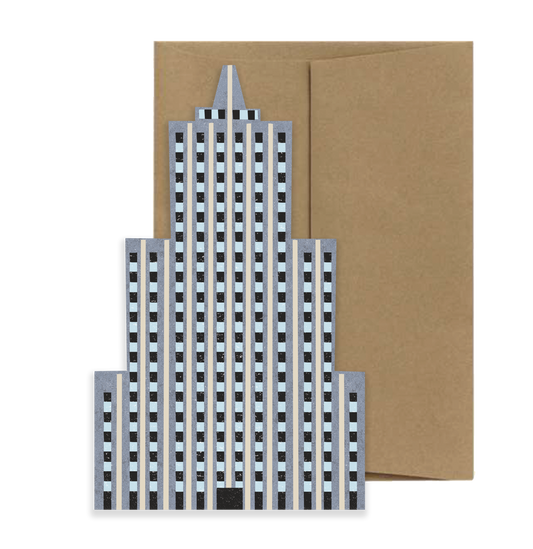 Skyscraper Card - NYC Collection Die Cut