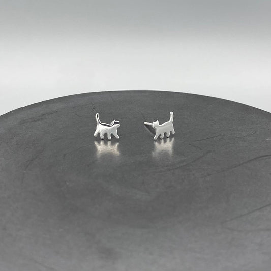 Pixie Cat Stud Earrings