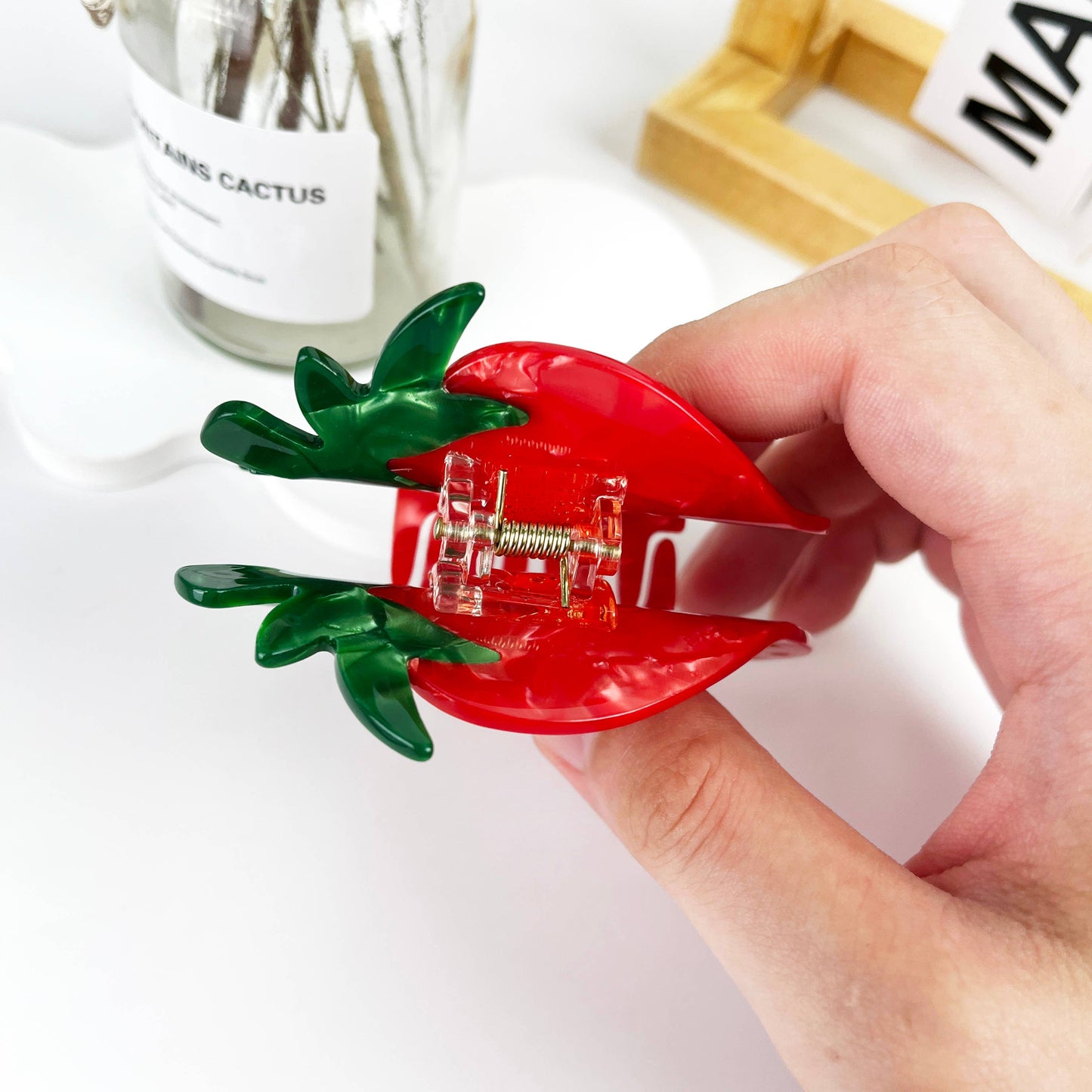 Strawberry Fruit  Hair Clip