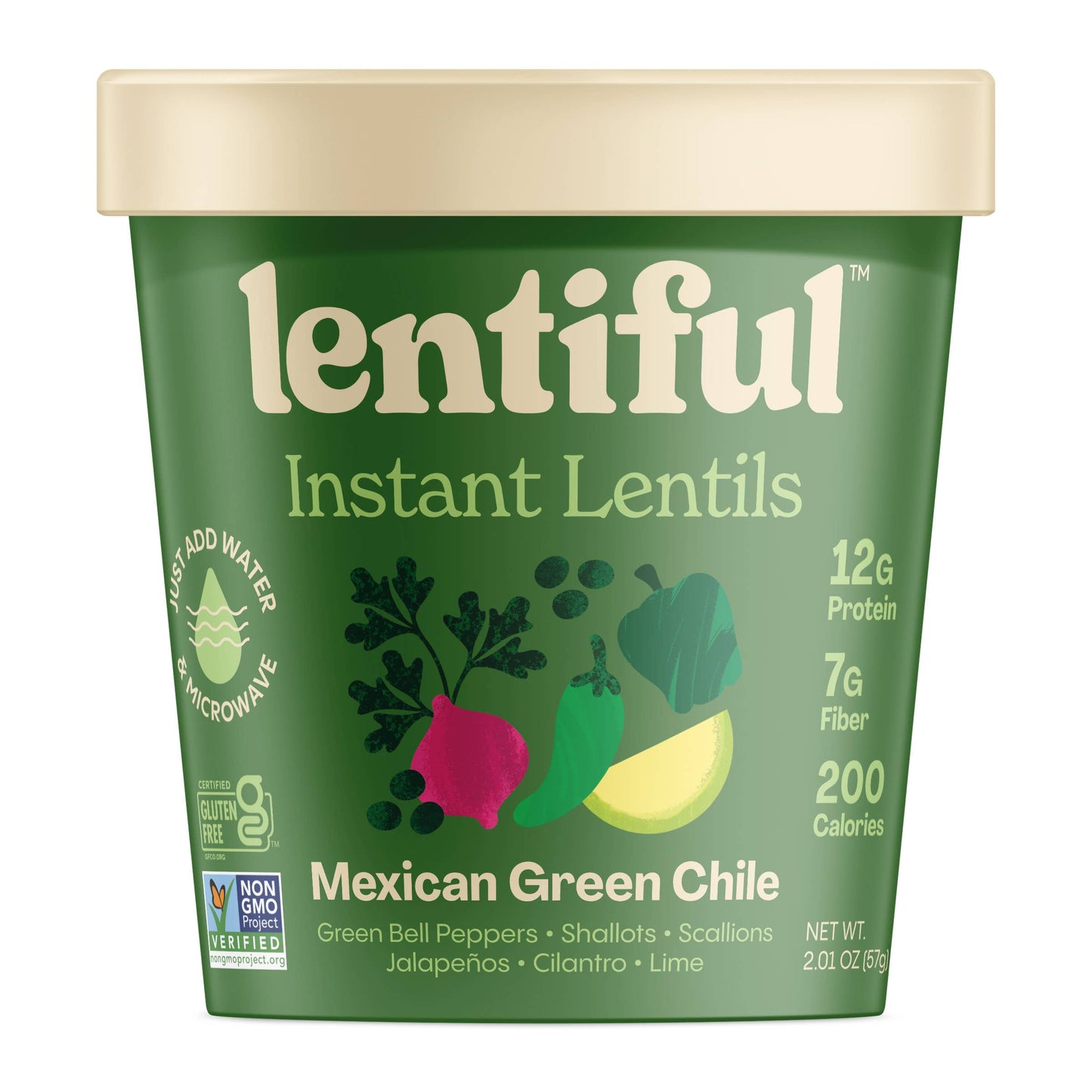 Mexican Green Chile Instant Lentils