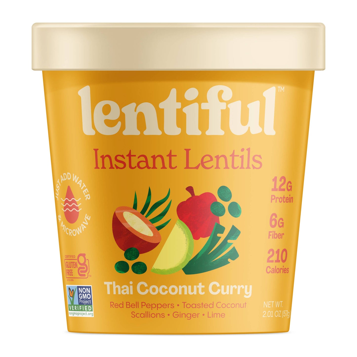 Thai Coconut Curry Instant Lentils