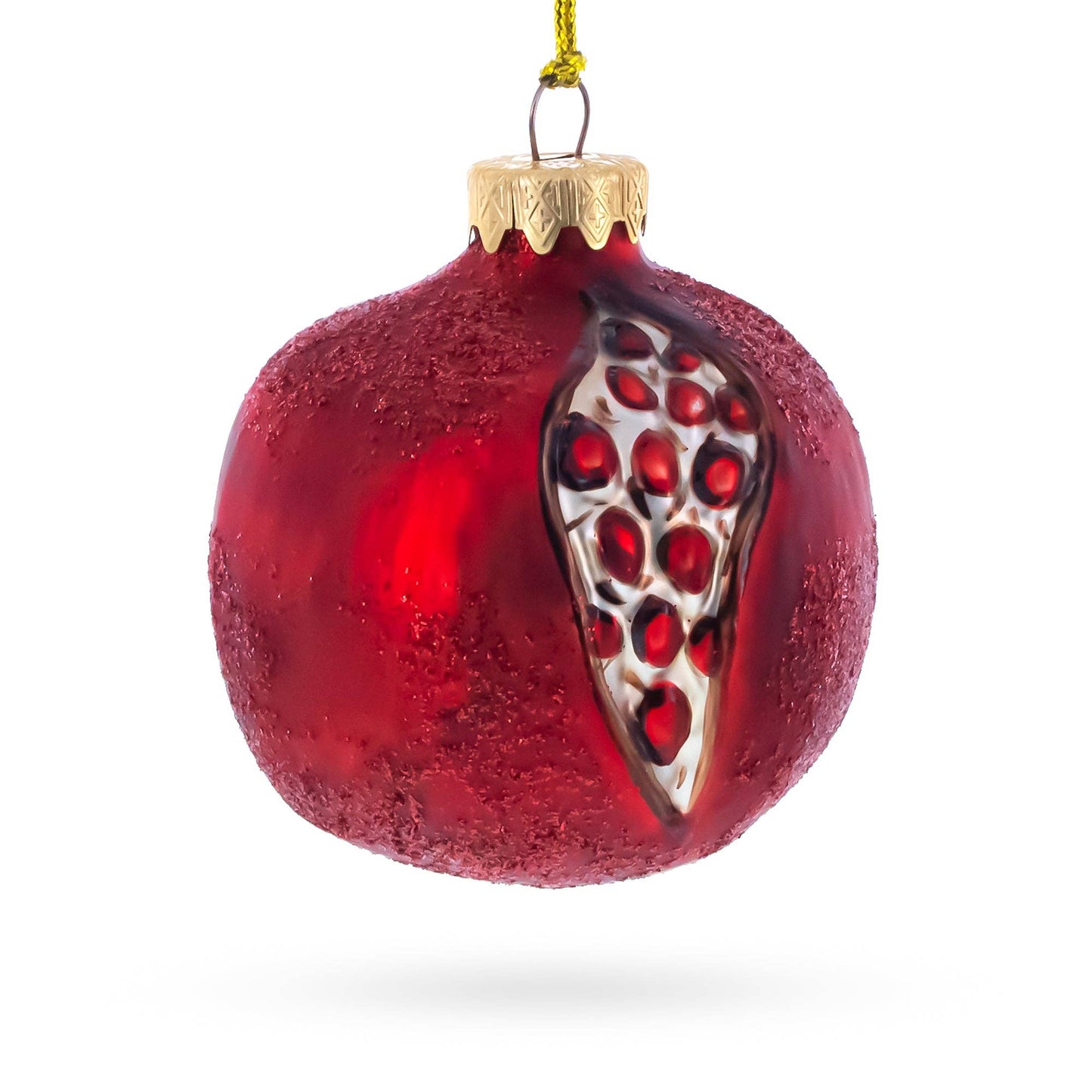 Pomegranate Glass Ornament