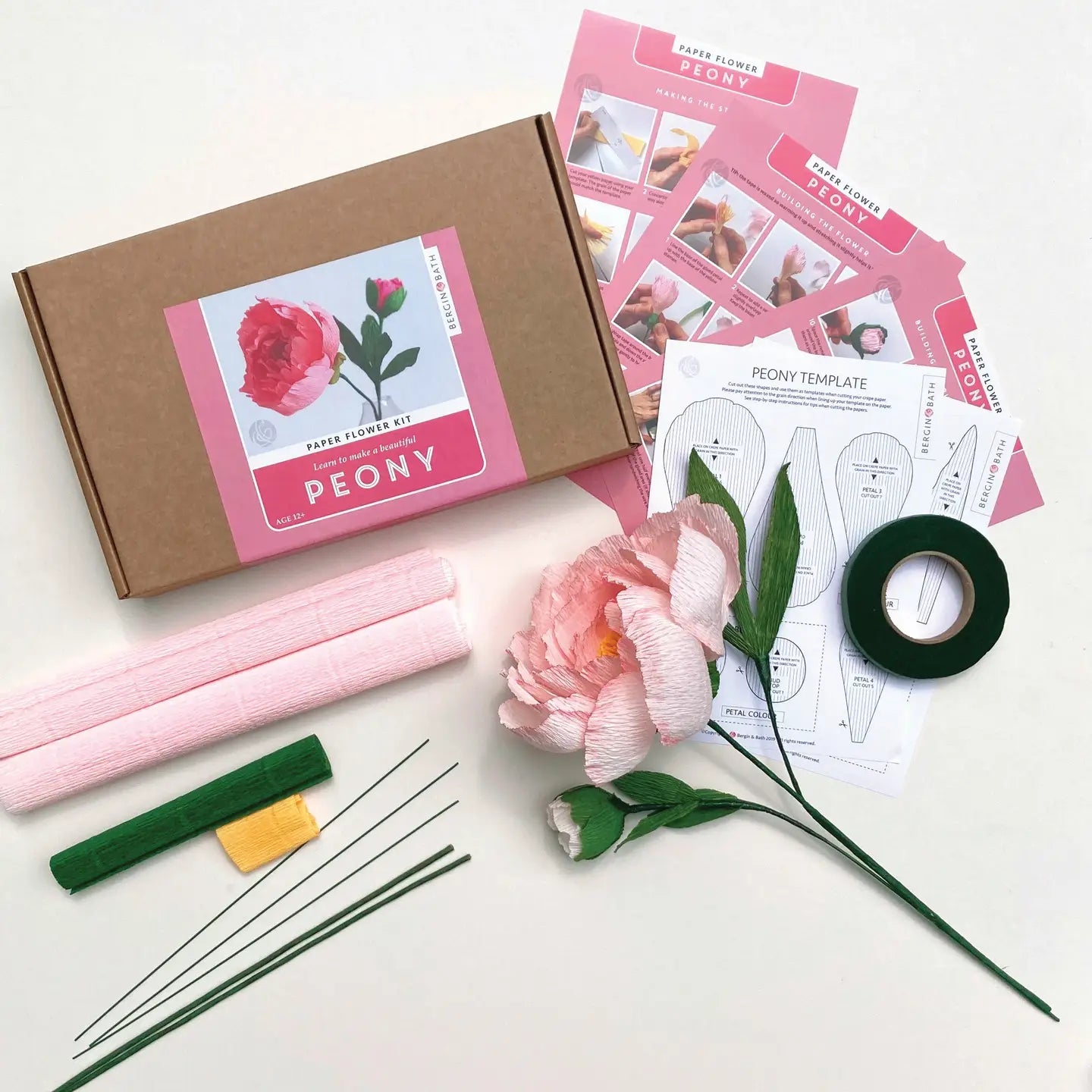 Paper Flower Kit - Bergin & Bath