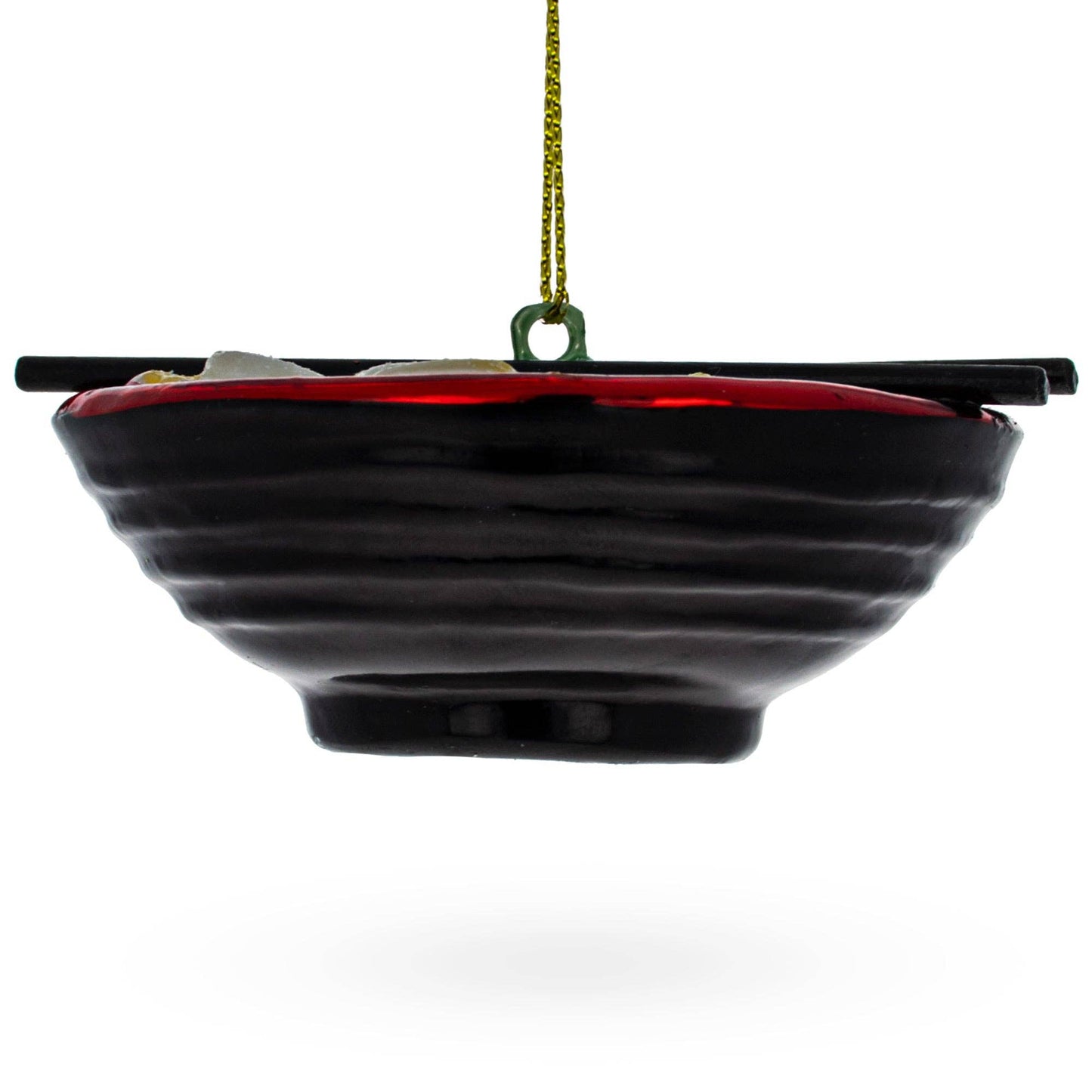 Noodle Bowl Glass Ornament