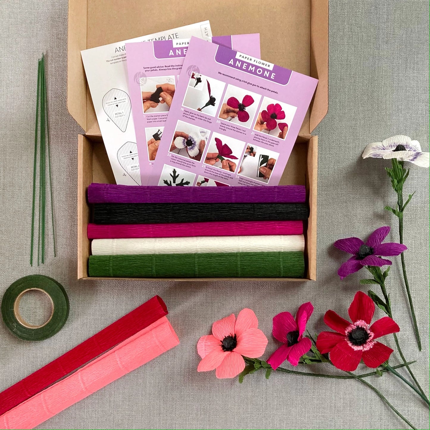 Paper Flower Kit - Bergin & Bath