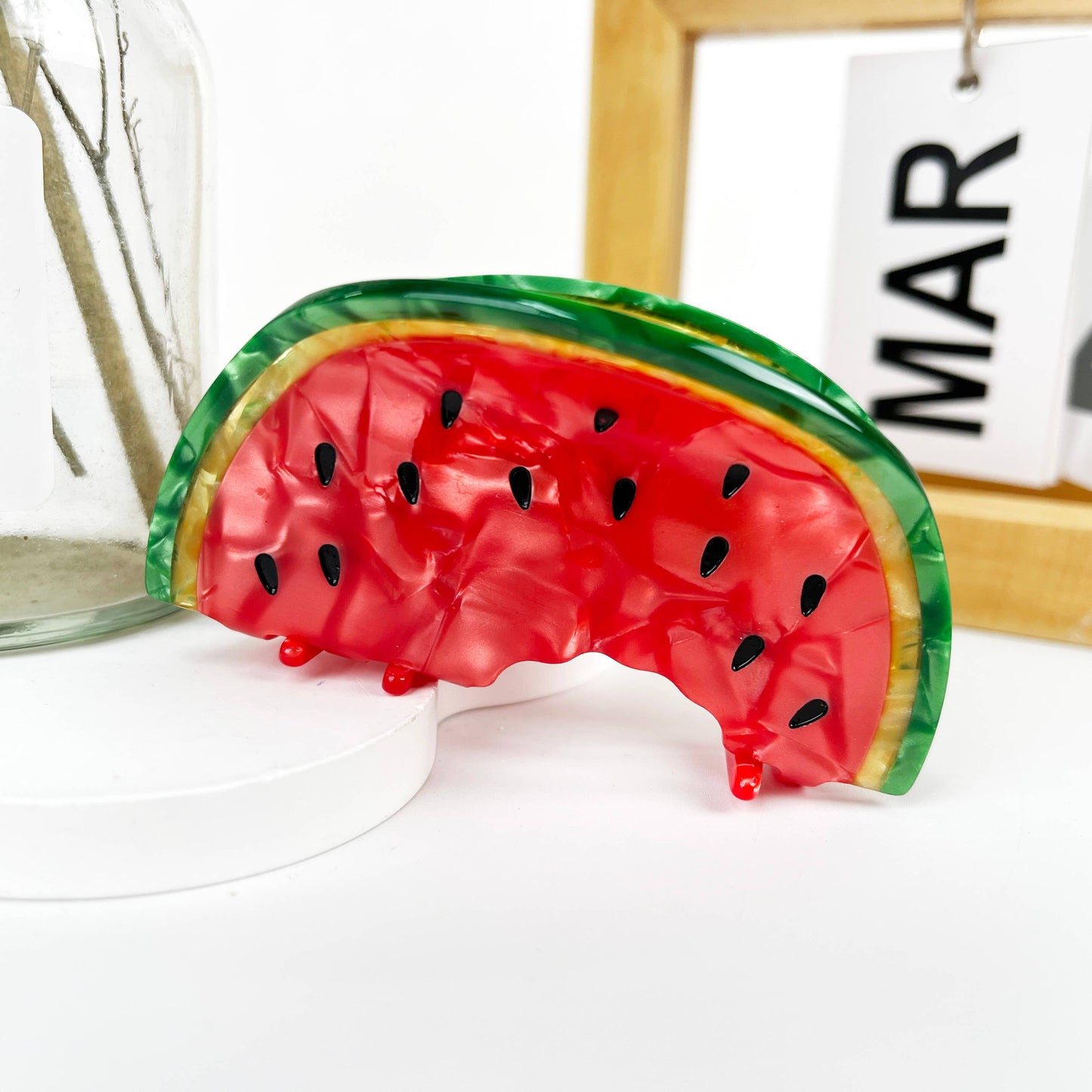 Watermelon Fruit  Hair Clip