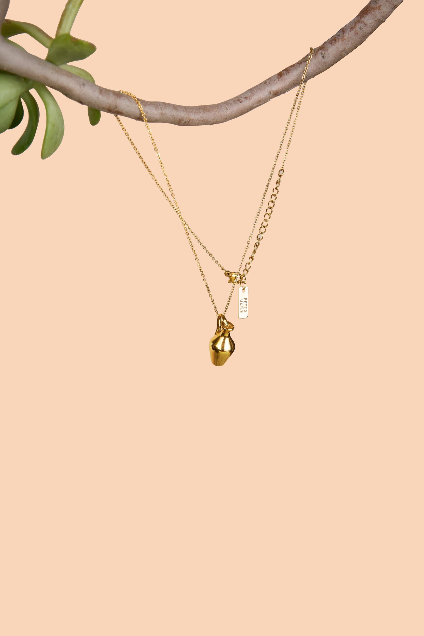 Pitcher This Necklace - 18K Gold Plated